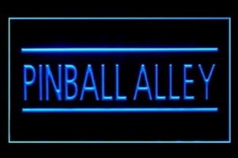 Pinball Alley Amusement LED Neon Sign